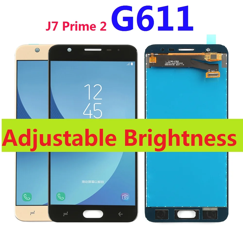 ЖК-дисплей с сенсорным экраном и дигитайзером в сборе для Samsung Galaxy J7 Prime 2 G611 G611F