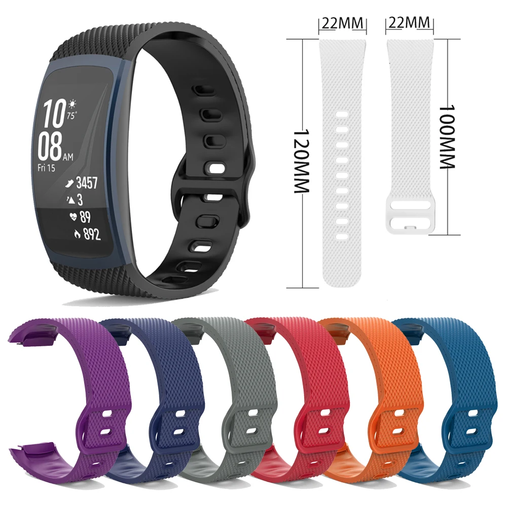 Replacement Wristband For Samsung Gear Fit 2 Pro Band Silicone Watchband Fit2 SM-R360/R365 Strap Watch Accessories | Электроника
