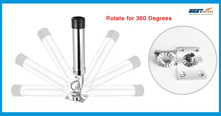 2 шт./лот регулируемое съемное крепление из нержавеющей стали 316 держатели для
