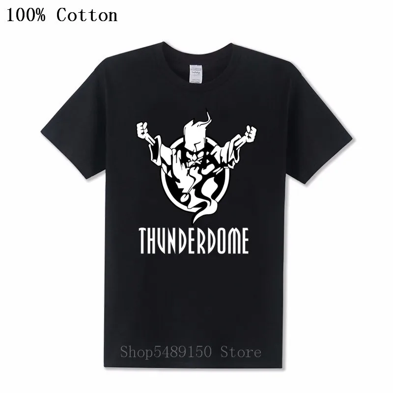 Оригинальная Винтажная Футболка Thunderdome мужские роскошные брендовые