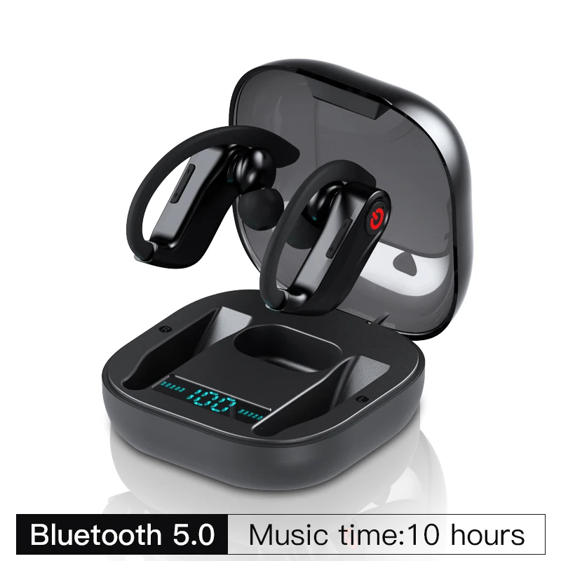 

HBQ Q62 Power TWS Bluetooth 5.0 Earphones Wireless Earbuds Noise Cancelling Headphones Deep Bass Sports Headset Waterproof Q32