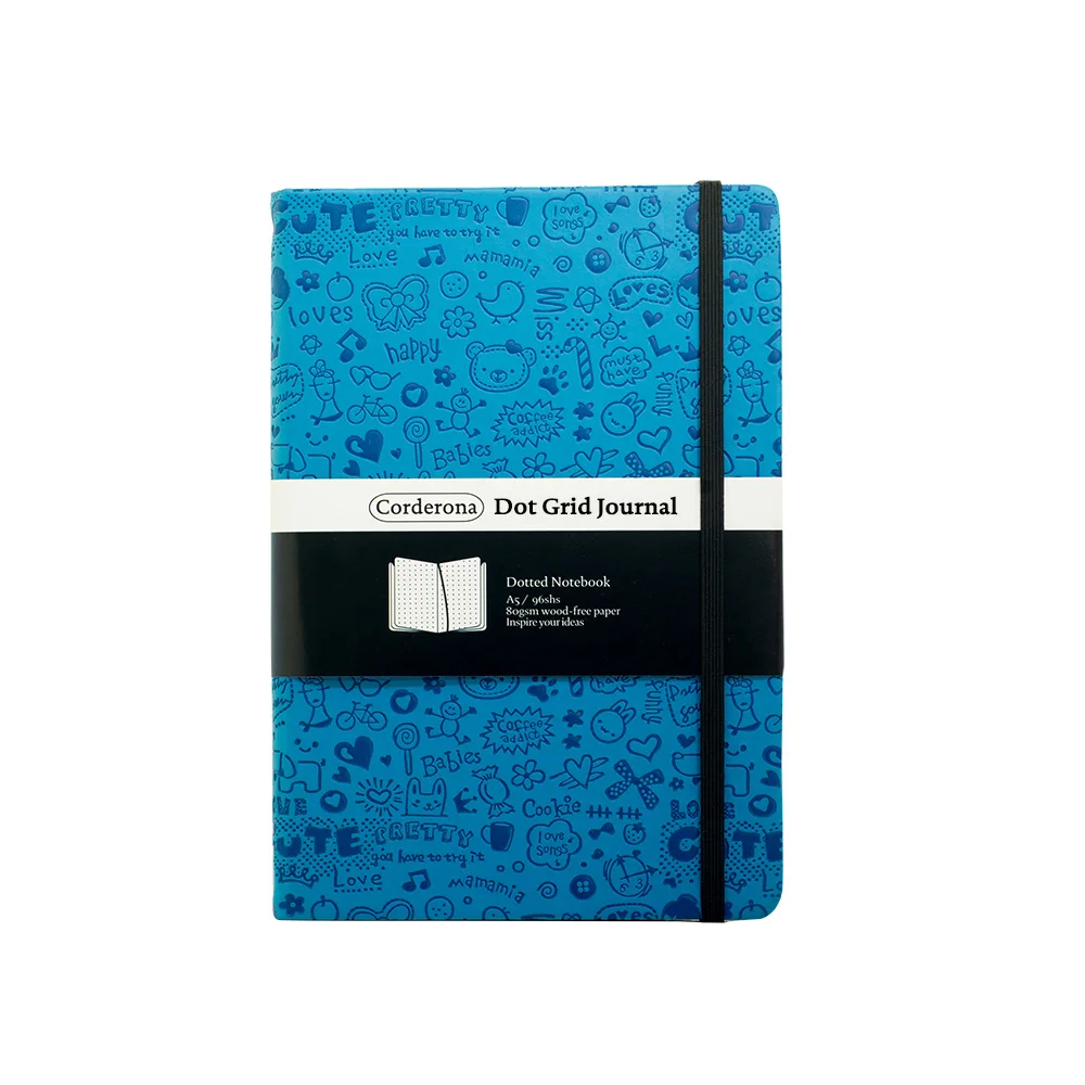Najtaniej Dot Grid sztywne etui PU pamiętnik Bullet Notebook kreatywny A5 kropkowany dziennik Bujo