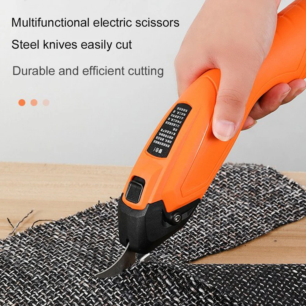 

Cordless Electric Scissors Household Fabric Scissors Rechargeable Sewing Scissors Leather Cloth Craft Sewing DIY Cutter