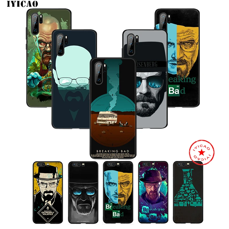 IYICAO разбивающий плохой ТВ-шоу мягкий чехол для huawei P30 P20 P10 P9 P8 2017 2016 2015 P Smart Z Plus 2019