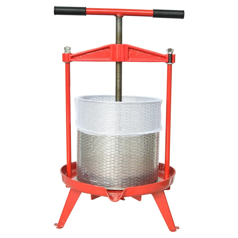

FPS-14L 304 Stainless Steel T-handle Grape Press Large Capacity Fruit Juicer Apple Juice