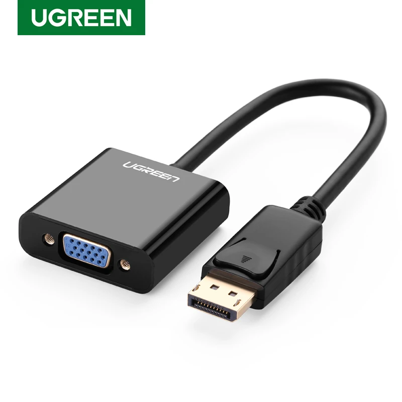 Projector to VGA Adapter 1080P Converter HDTV Dp Display Port to VGA Adapter Male to Female Connector Compatible Desktop DisplayPort DP Black Monitor Laptop Projector to VGA Adapter 1080P Converter HDTV Dp Display Port to VGA Adapter Male to Female Connector Compatible Desktop DisplayPort DP Black Monitor Laptop