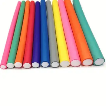 

10 Pieces Bendy Twist Curler Maker Magic Soft Foam Hair Roller Curling Sticks Rods Hair Rollers Hair Curler DIY Styling Tool