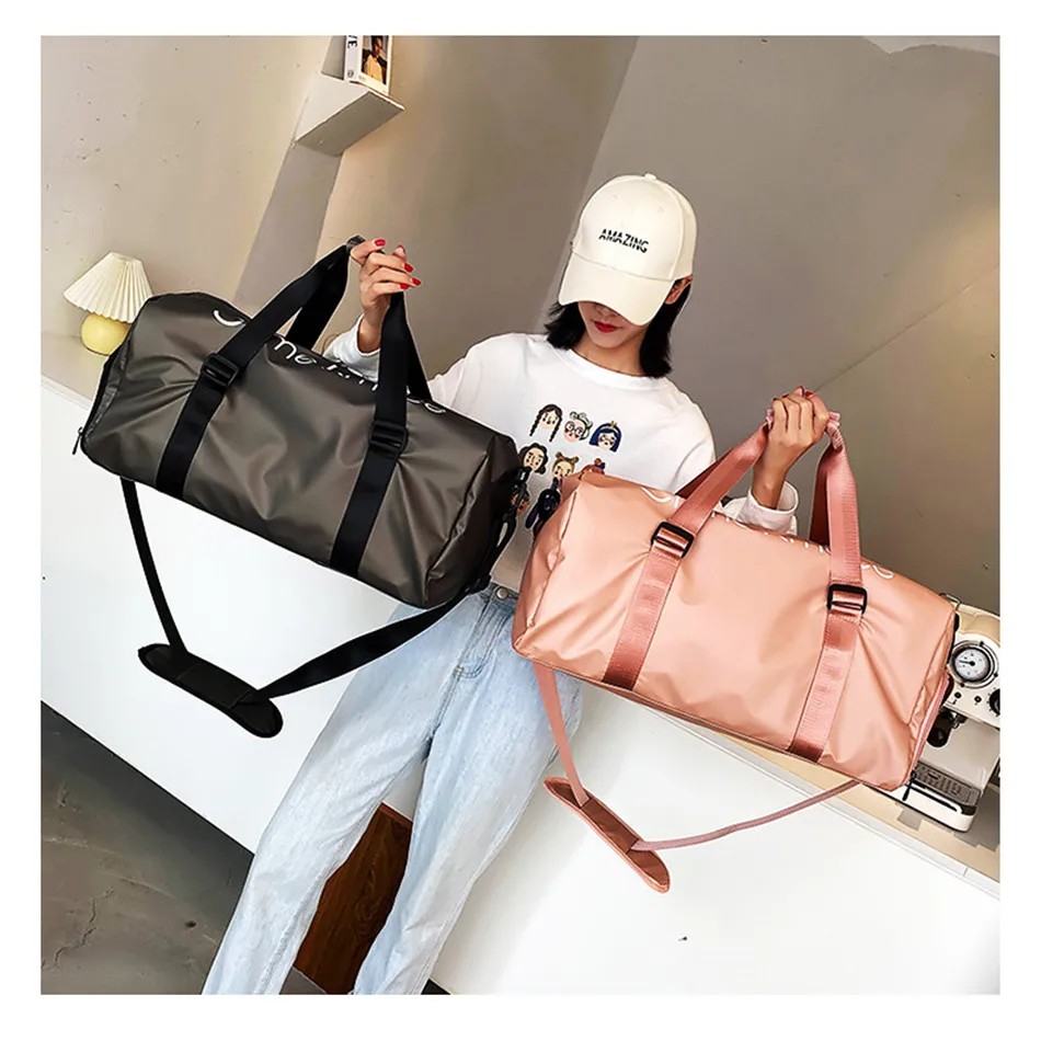 Outdoor Travel Sports Fitness Large Capacity Shoulder Bag Wet And Dry Separation Swimming Waterproof Handbag Leisure Cross Bag