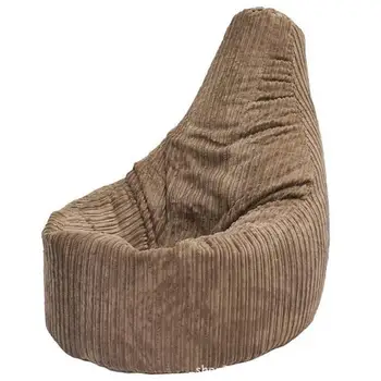 Divani copertura 70*95cm soggiorno interno velluto a coste materiale PVC camera da letto confortevole schienale alto gioco per adulti fagioli sedile