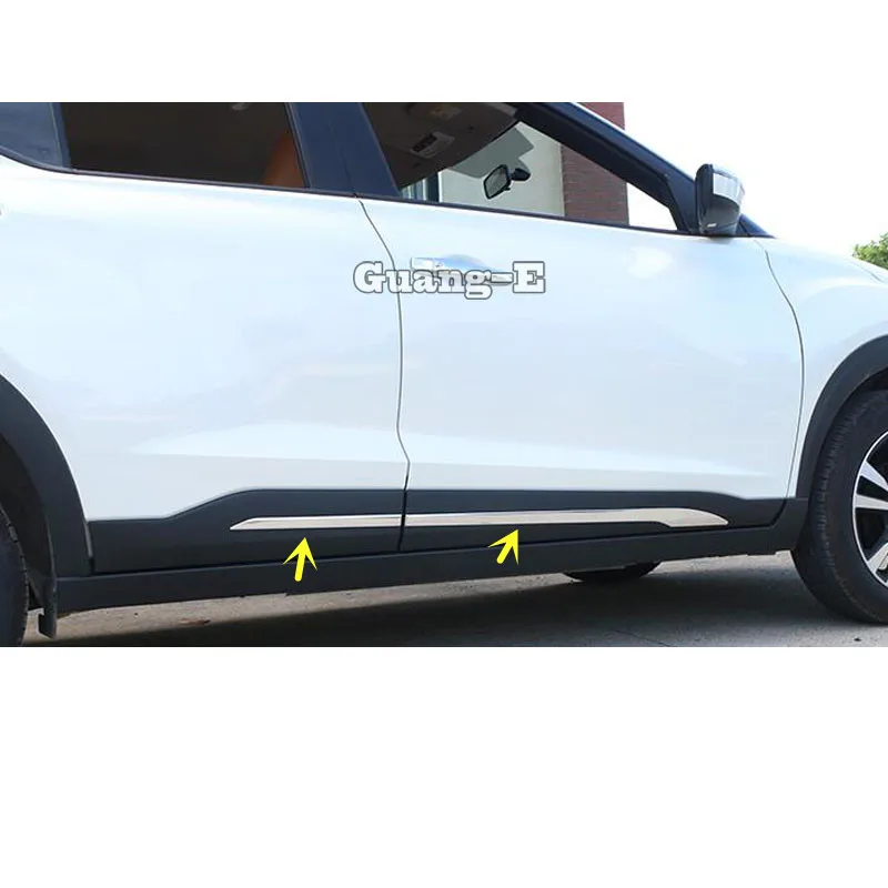 Для Nissan Kicks 2017 2018 2019 2020 автомобильный Стайлинг крышка отделка кузова из
