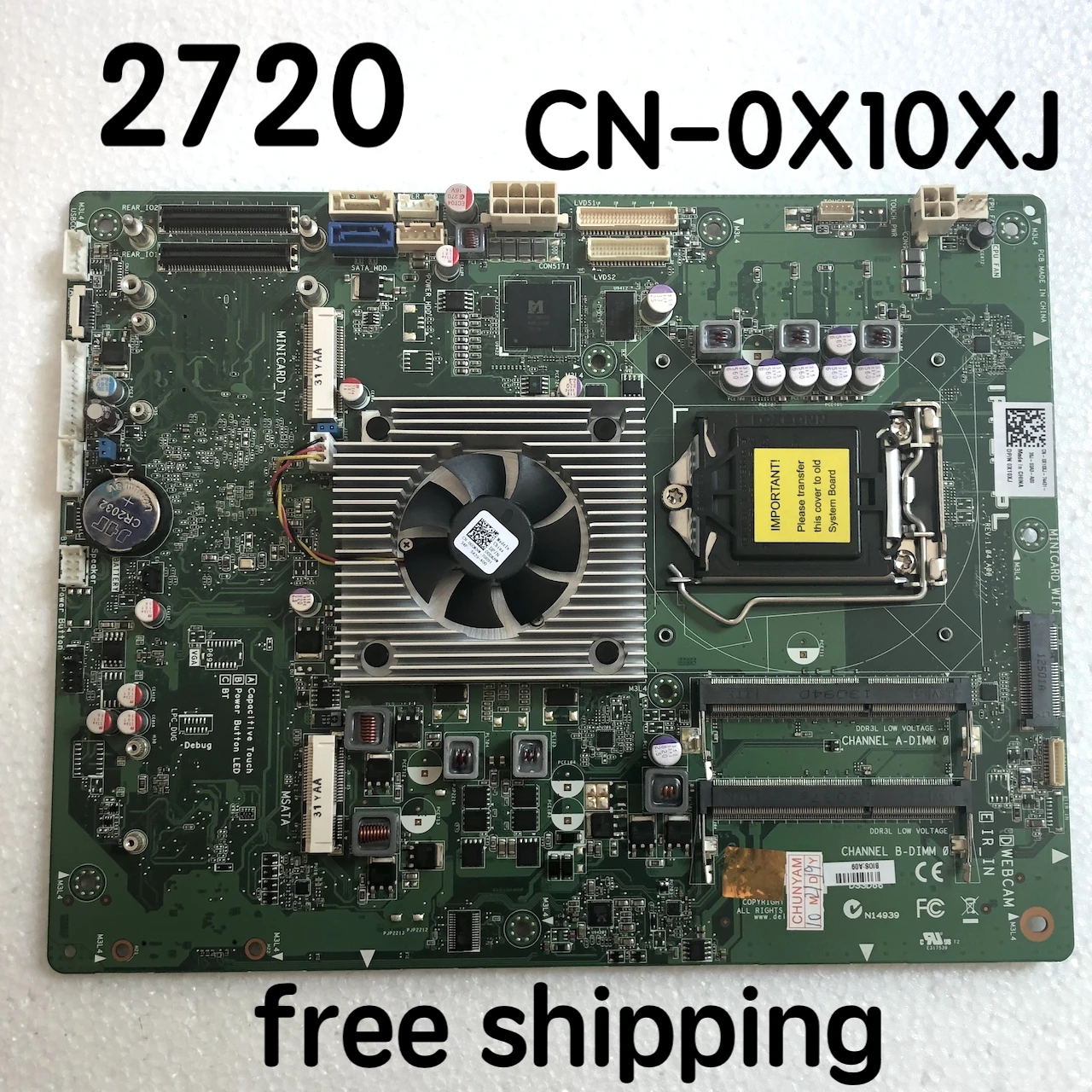 CN-0X10XJ для DELL XPS One 2720 материнская плата AIO IPPLP-PL GT650M 100% тестирование полностью