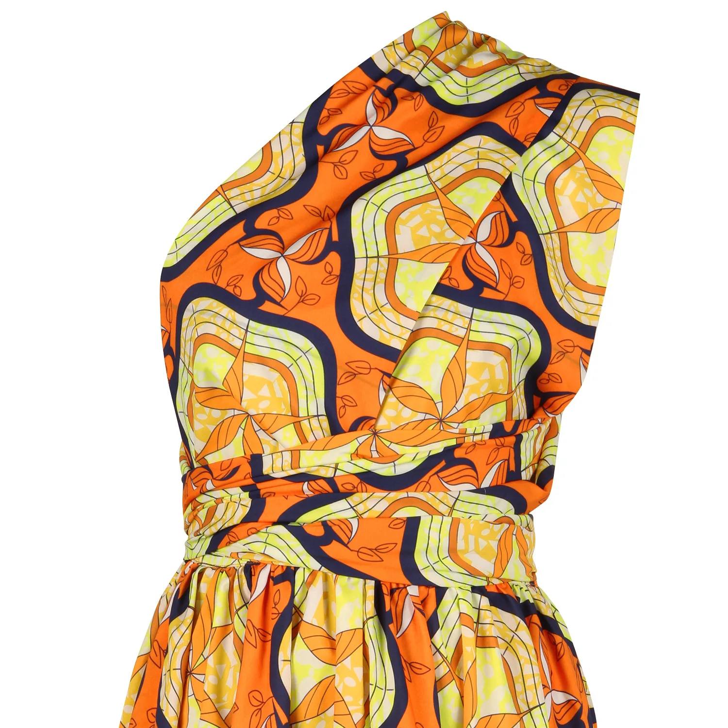 Robe africaine imprimé wax pour femme 112