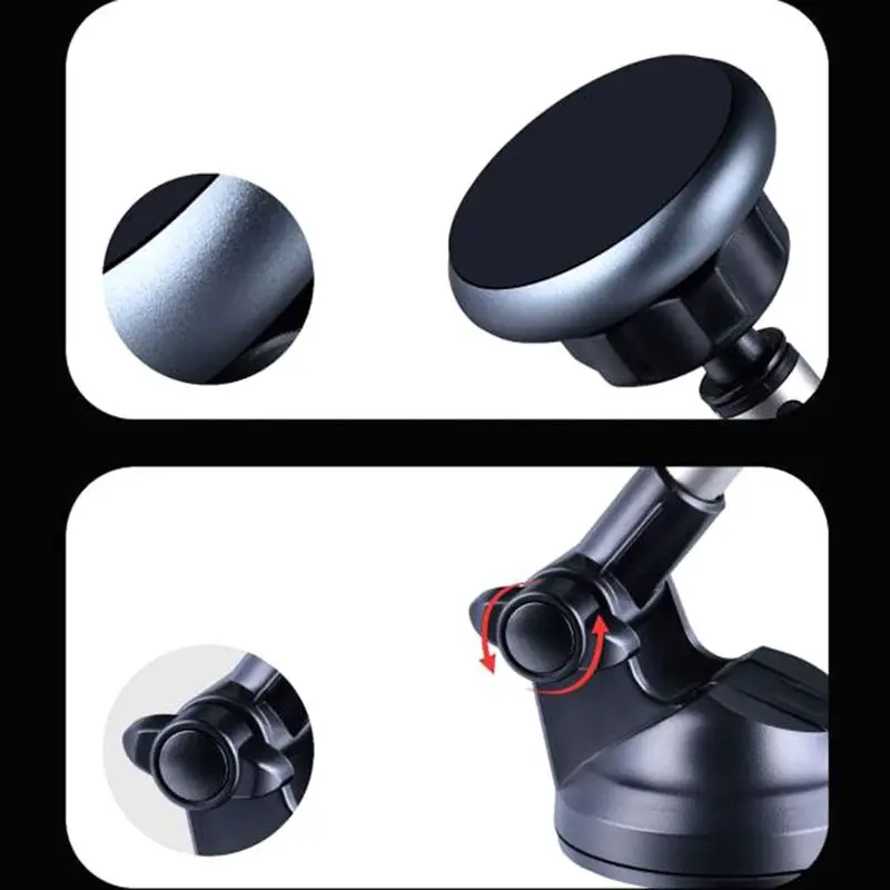 Universal Magnetic Telescopic Car Mount 360 Degree Rotation Mobile Phone Stand Holder for iPhone 7/6/Samsung Huawei Xiaomi HTC S