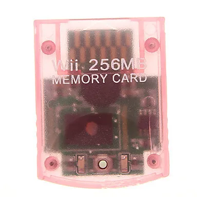 4MB 8 Мб 16 Мб 32 Мб 64 Мб 128 МБ 256 МБ 512 Мб памяти для хранения карт для геймпад для nintendo wii консоль ГК Gamecube N GC игра карты памяти Сохранить Saver, подарок на Рождество - Цвет: Pink 256MB
