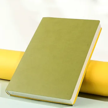 

RuiZe soft cover leather journal dot grid notebook A5 school notepad creative stationery 288 pages thick paper note book diary