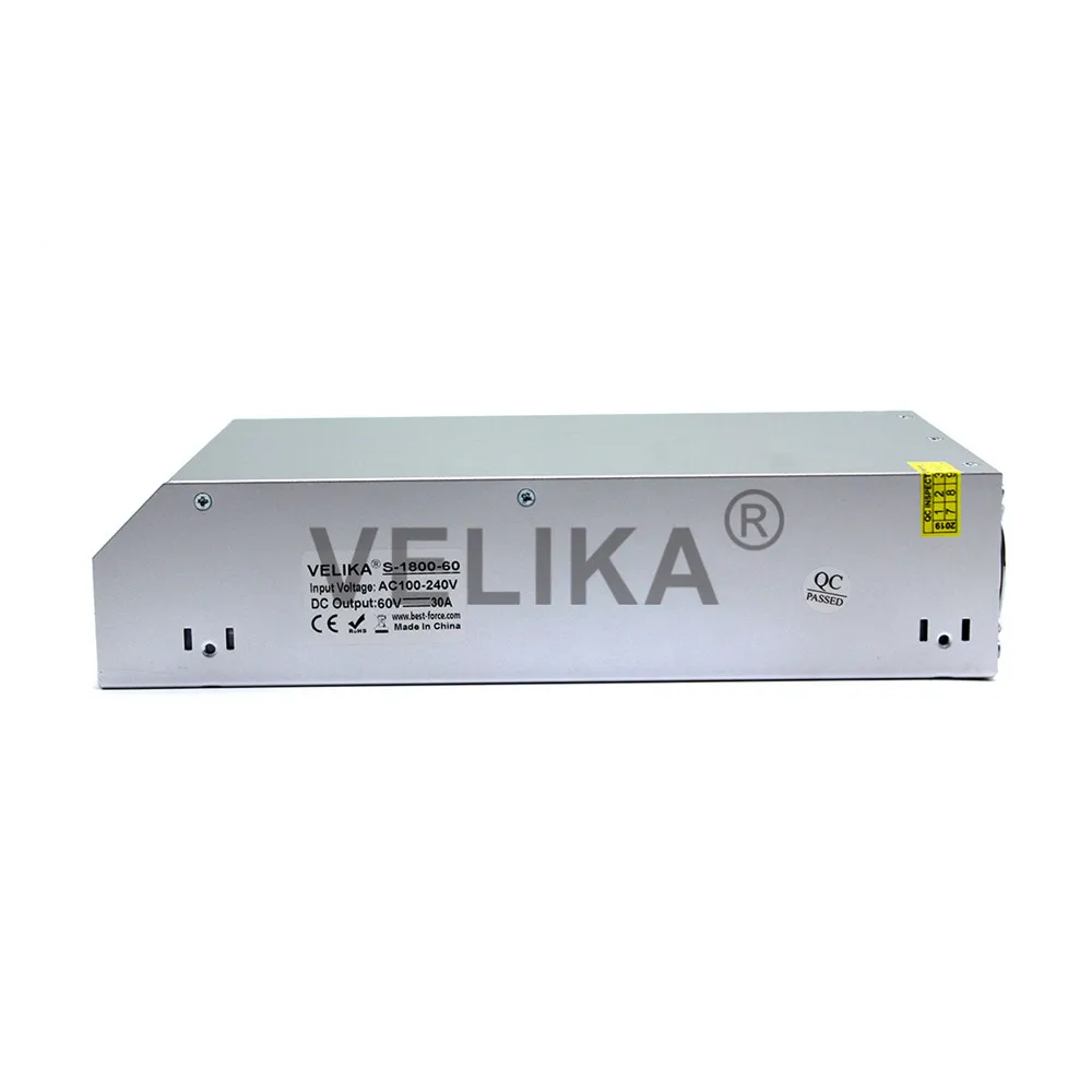Универсальный импульсный источник питания постоянного тока 60 в 30 а 1800 вт