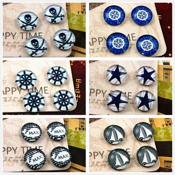 

Hot Sale 20pcs 12mm 15 Style Handmade Photo Glass Cabochons