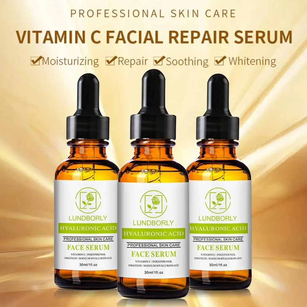 Hyaluronic Acid Essential Liquid Moisturizing Lighten Fine Lines Firming Skin Facial Hydrating Face Serum Face Care