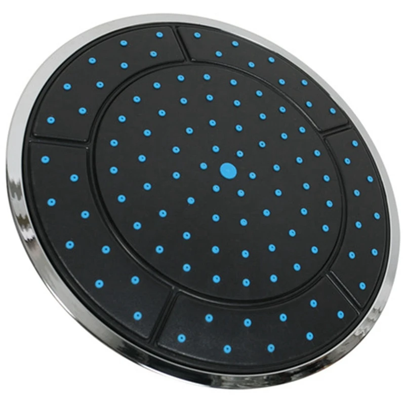 Promotion! 1Pcs 25Cm Plastic Round Shape Rainfall Powered Shower Room Top Roof Head Nozzle Cabin Accessories | Строительство и