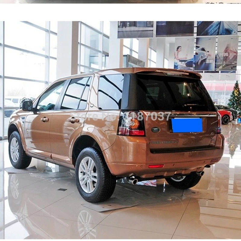 2007 2015 лет для Land Rover Freelander 2 АБС пластик Неокрашенный задний спойлер на крыло крышу