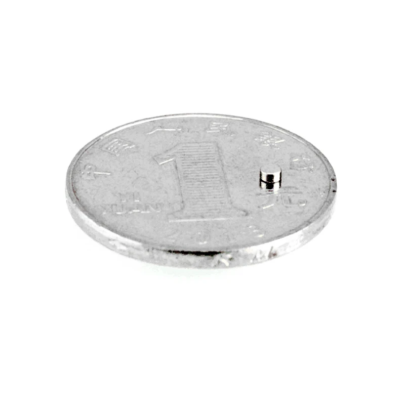 500/1000/2000 шт Мини Маленький Магнит 2x1Neodymium магнит 2*1 постоянный супер сильный Мощный магнит поддельные серьги с камнем, 2x1 мм
