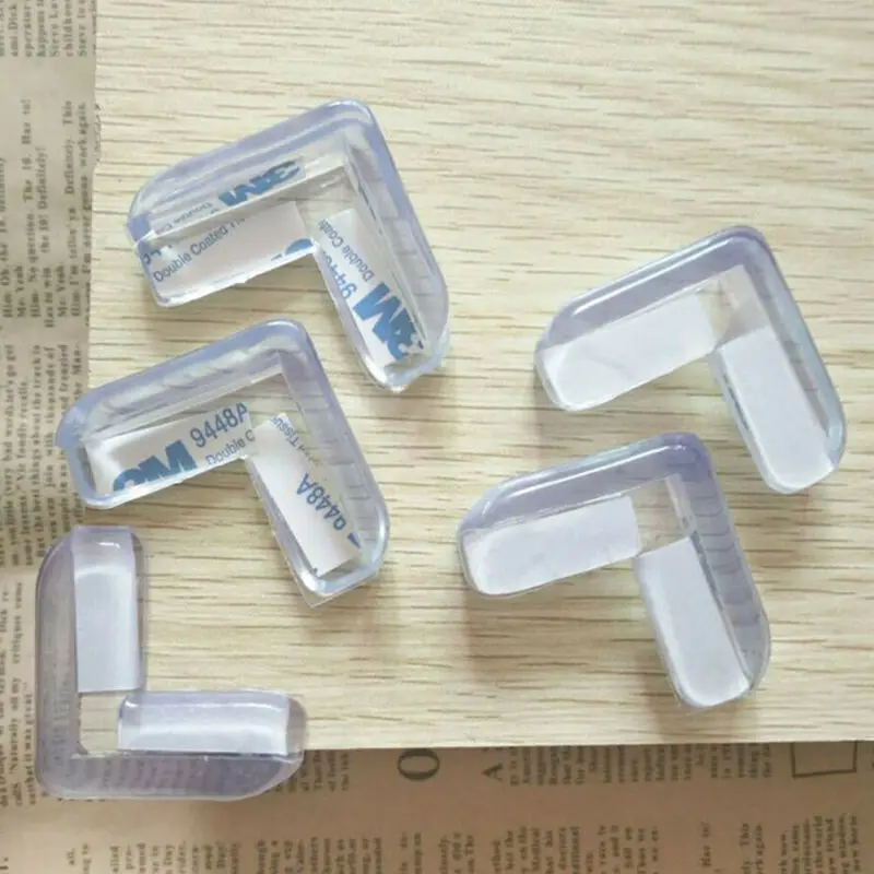 10Pcs Baby Safety PVC Table Anti Collision Corner Protector Desk Edge Guard Cushion Children Corner Furniture Protect Cover
