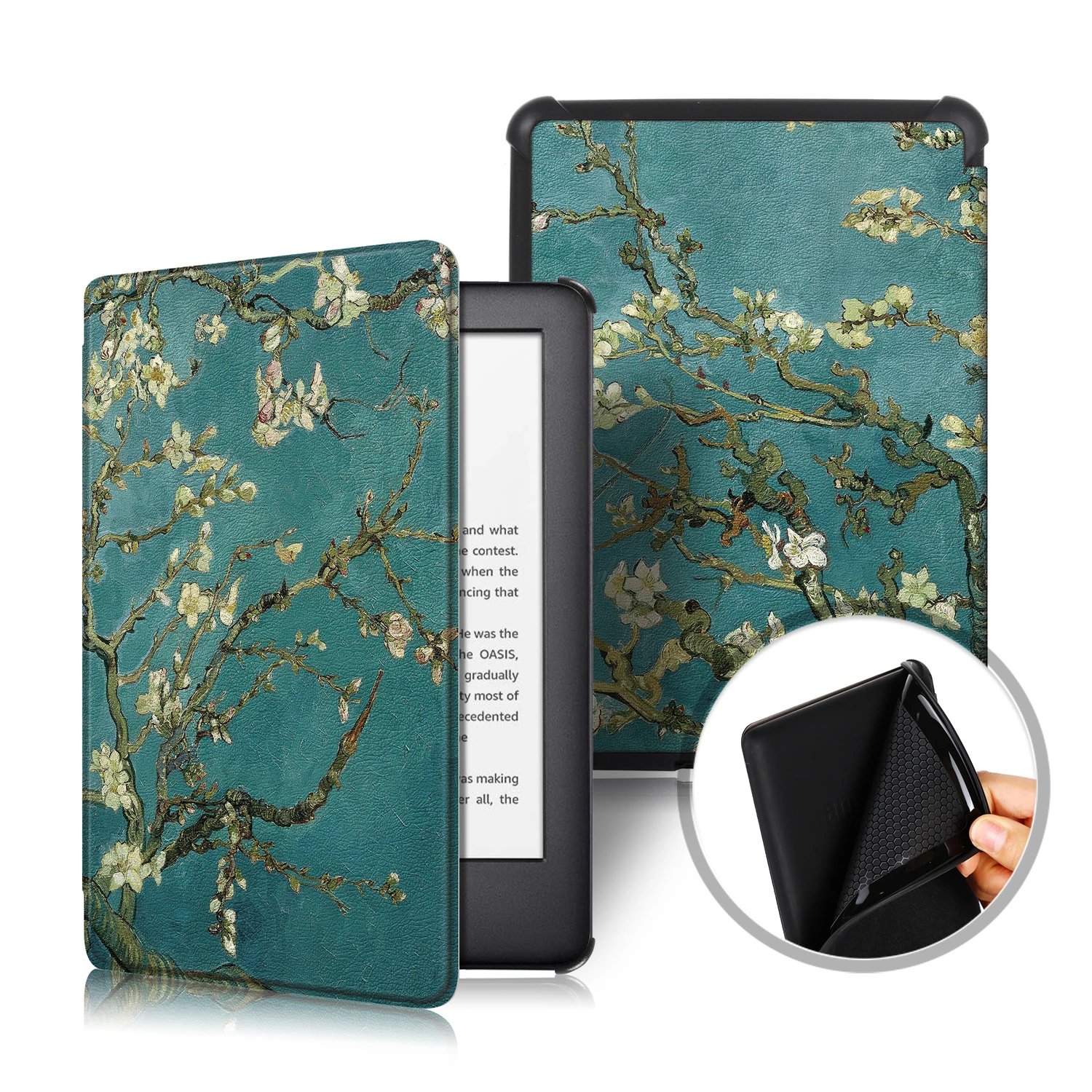 

Kindle 2019 Case, Magnetic PU Leather TPU Back Smart Cover for Amazon All-New Kindle 10th generation 2019 Release Tablet E-Book