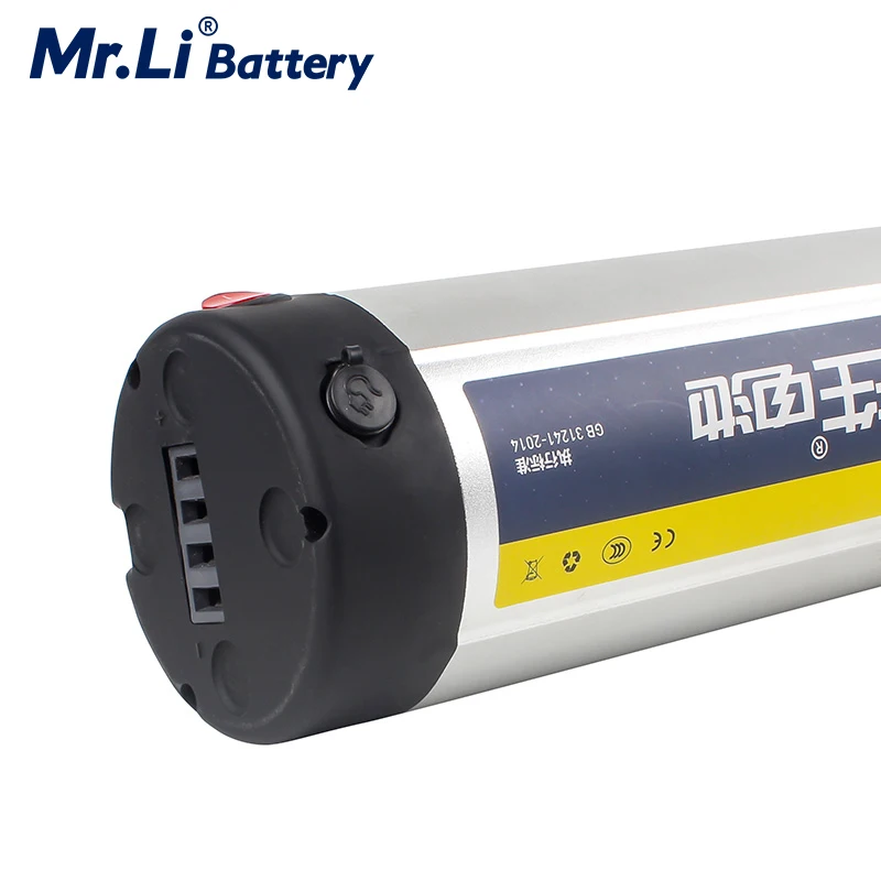 Mr.Li 36V  E-bike Battery Pack 10Ah 12Ah Lithium-ion Rechargeable Battery Pack with Build in BMS Kit For 360W 480W 576W Motor