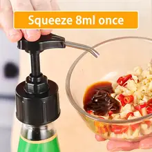Nozzle Kitchen-Tools Steel Tainless Home Ketchup Oyster Dispensers Pump Vinegar-Bottle