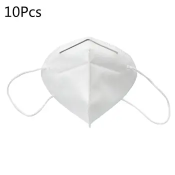 

10pcs Pm2.5 Disposable Mouth Face Masks 5-ply Protective Mask Elastic Earloop 2XPC