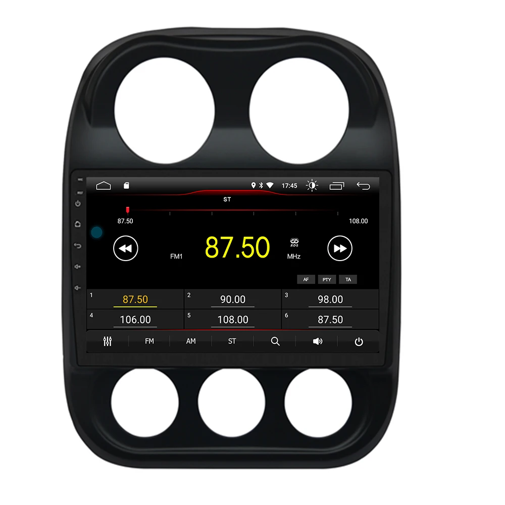 Excellent Android 9.0 2.5D car dvd For JEEP Compass Patriot Radio 2009-2019 multimedia GPS Radio stereo gps navigation map camera 2