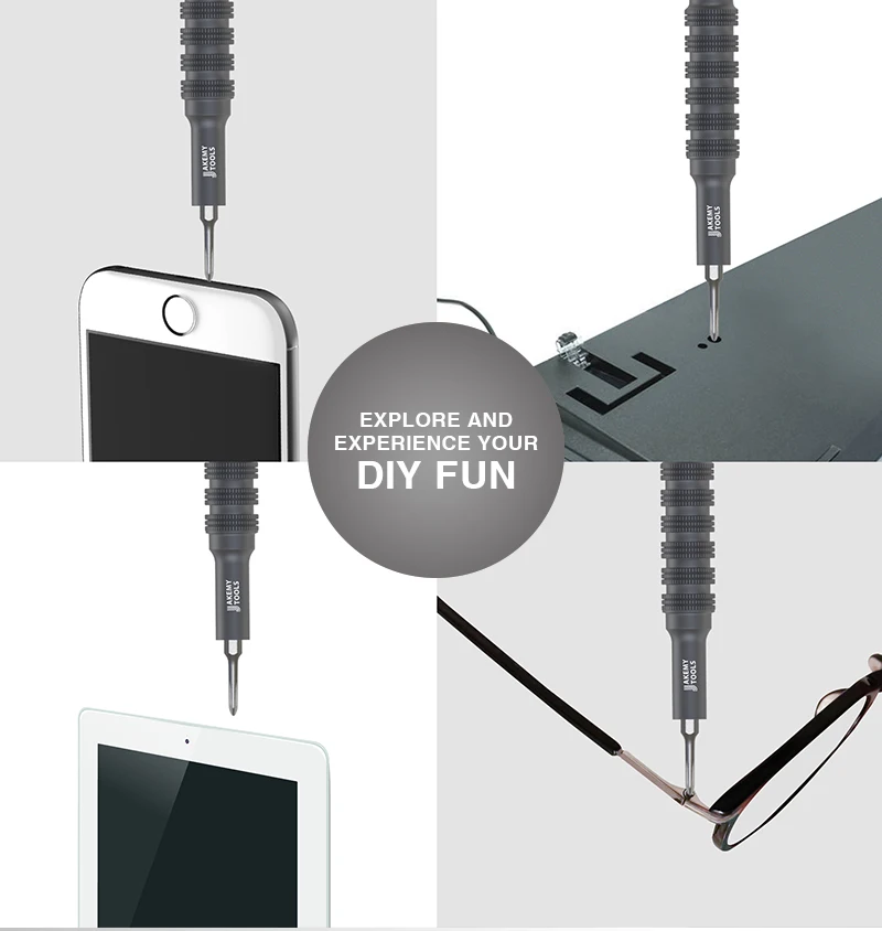 Продукт 45-в-1 мини прецизионные отвертки набор с сильным магнитным полем для мобильного телефона Ноутбук игровой коврик домашнего обслуживания