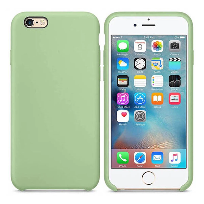 Роскошный силиконовый чехол для телефона для iphone 7 8 Plus для Apple, чехол для iphone 6 6S Plus XS MAX XR 7 8 силиконовый чехол для телефона - Color: 16 Mint