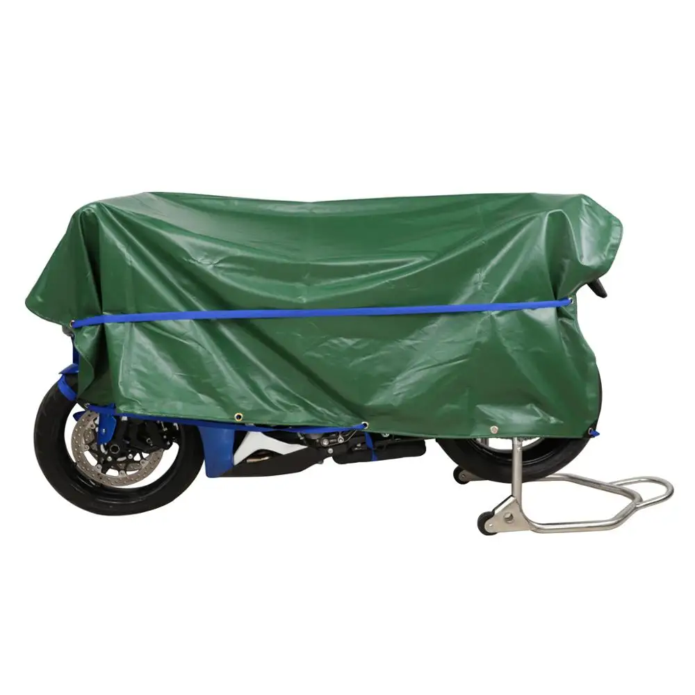 

Waterproof Rain Proof Tarpaulin Protector Motorcycle Scooter Motor Bike Heavy Duty PVC Motorcycle Covers Coat D40