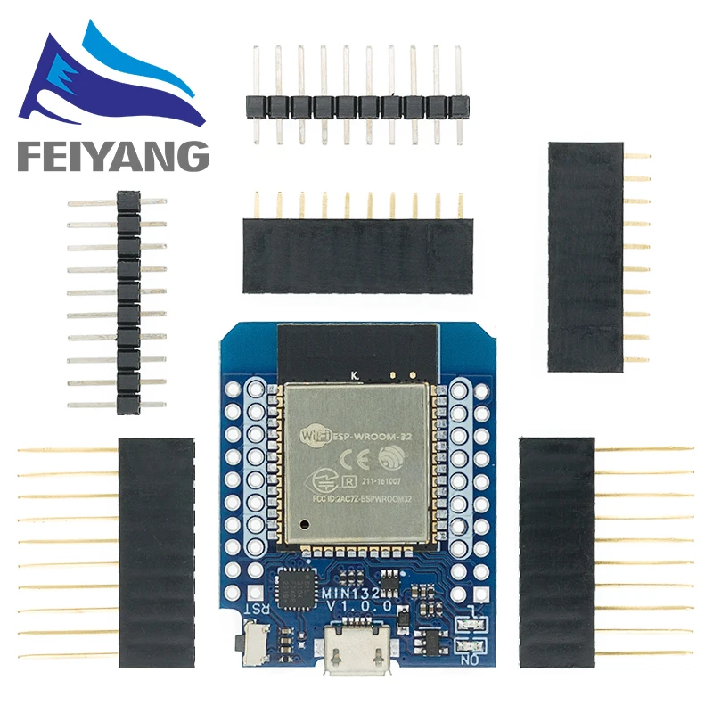 Для Wemos Mini D1 ESP8266 ESP32 ESP 32S WIFI Bluetooth CP2104 макетная плата модуль для Arduino с