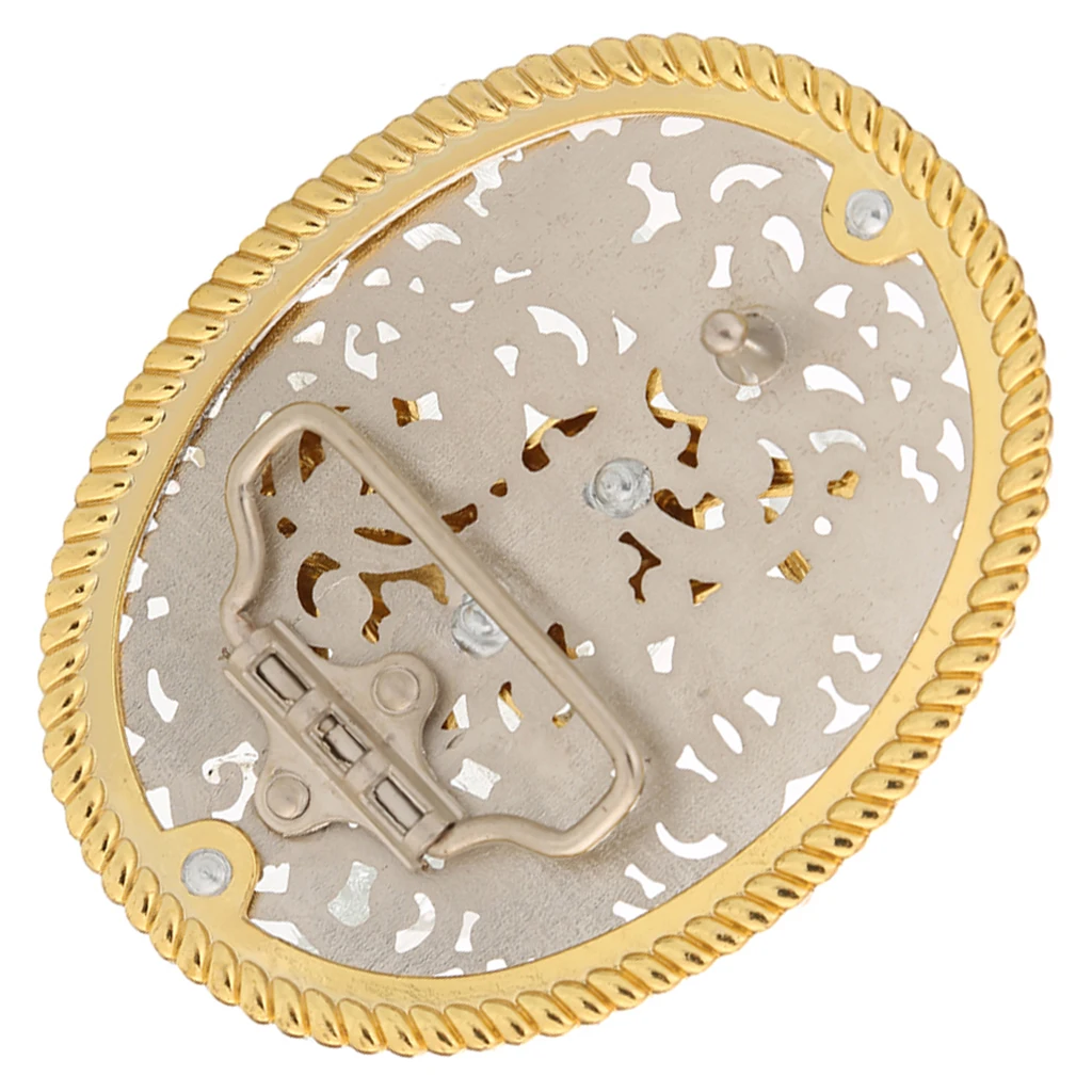 Retro Western Cowboy eagle Belt Buckle Animal Rodeo Antique Buckle Vintage style luxurious Gold horse Cow engraved belt buckle