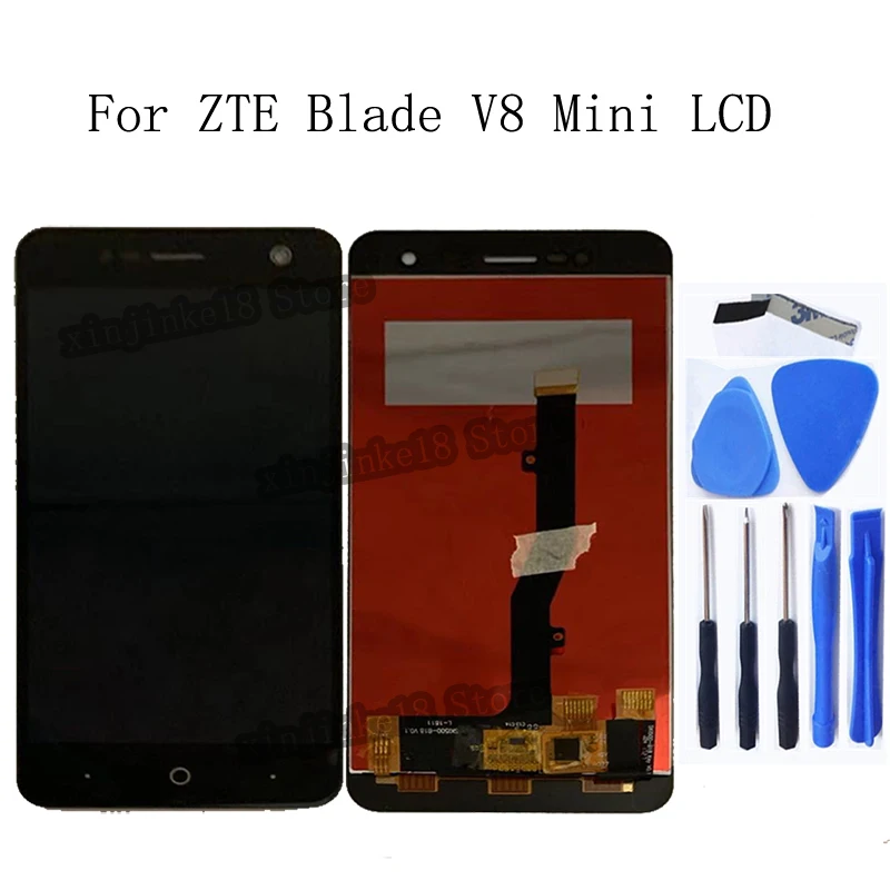 

For zte Blade V8 Mini LCD Display + Touch Screen digitizer replacement Accessories for zte V8mini LCD Phone Parts Repair kit