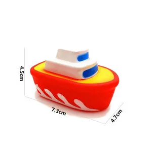 Лодка-автомобиль 4 шт. в наборе для ванны играть с водой животное пинчинг называется звуковые игрушки Летняя детская игрушка