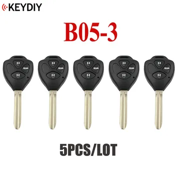 

5PCS/LOT, B05-3 Original Universal KD900 URG200 3 Buttons Remote Control Car Key Remote TY Style For KD900+