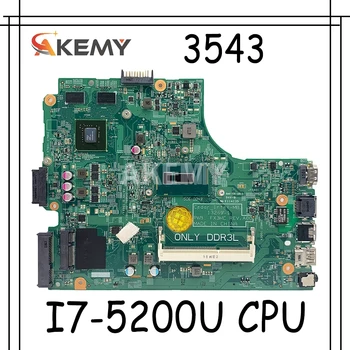 

AKemy For DELL 3543 insprion 17-3543 For DELL 3442 3543 3443 5749 motherboard 13269-1 PWB FX3MC REV A00 motherboard I7-5200u