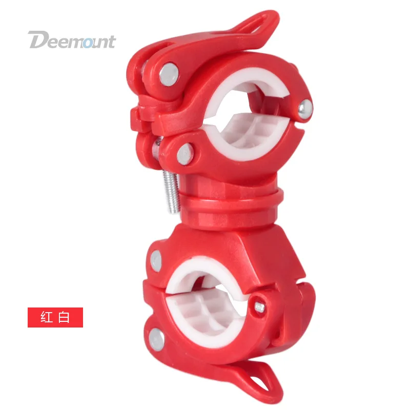 Deemount велосипедный фонарь кронштейн держатель лампы светодиодные фонари фара подставка для насоса быстросъемное крепление 360 градусов вращающаяся часть