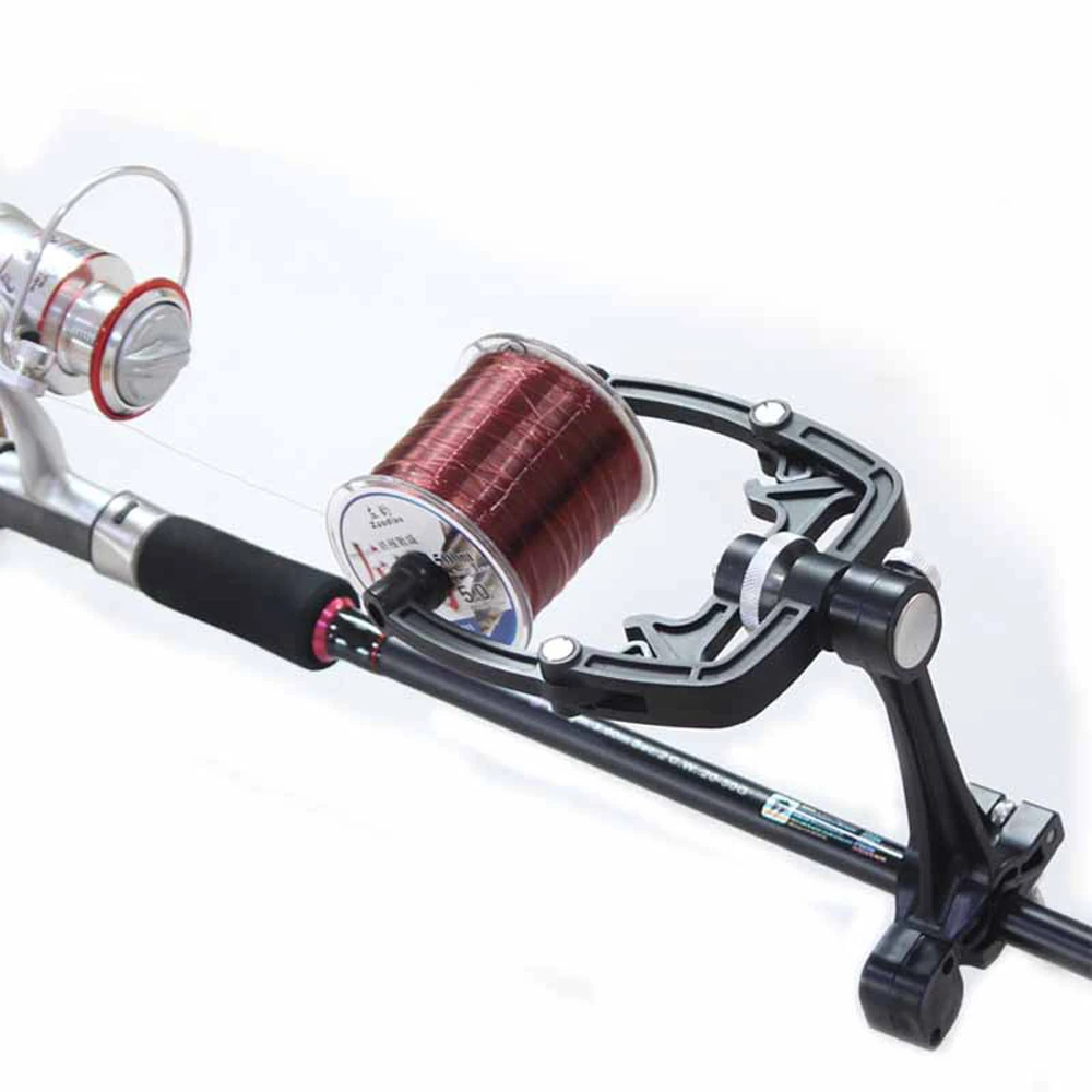 fishing reel spooler machine