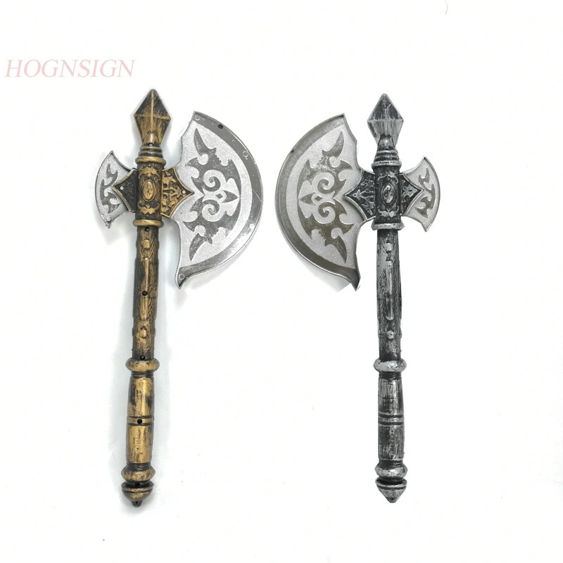 Halloween Props Weapon Pirate Samurai Sword Axe Retro Plastic Axe School Performance Props Toy Swords Aliexpress