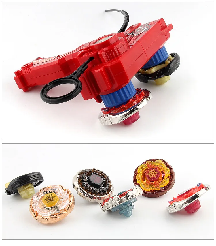Beyblade Burst Toys Set With Dual Launchers,Beyblade Metal Fusion Spinning Top Toys For Competition (11)