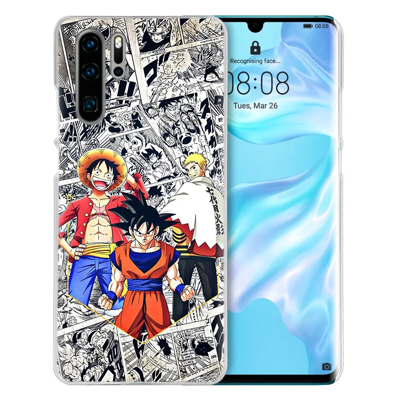 Чехол Dragon Ball Goku Z для huawei P20 P Smart Z Plus Nova 5 5i P30 P10 P9 P8 mate 10 20 30 Lite Pro Жесткий чехол для телефона с аниме