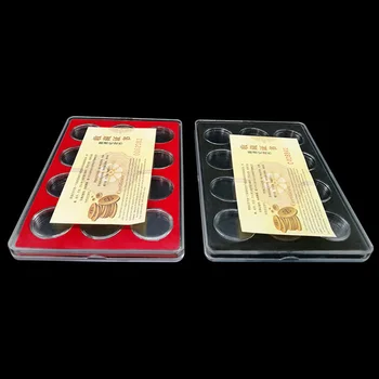 

1 Pcs 27mm Coin Collection Protective Box Display Case Storage Square Box Holder Storage Case Commemorative