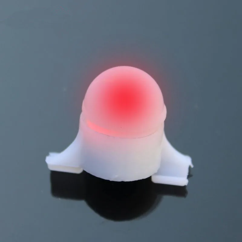 Fishing Bite Alarm Electronic Bite Signaling Device Rod Tip Carp Night Light Indicator with Battery