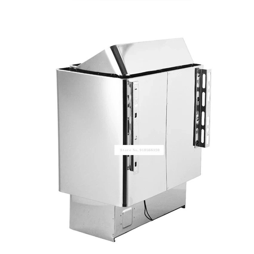 Household 304 Stainless Steel Sauna Stove Internal Control Heating Furnace Sauna Equipment Sauna Steam Generator 220V-380V 4.5KW 3