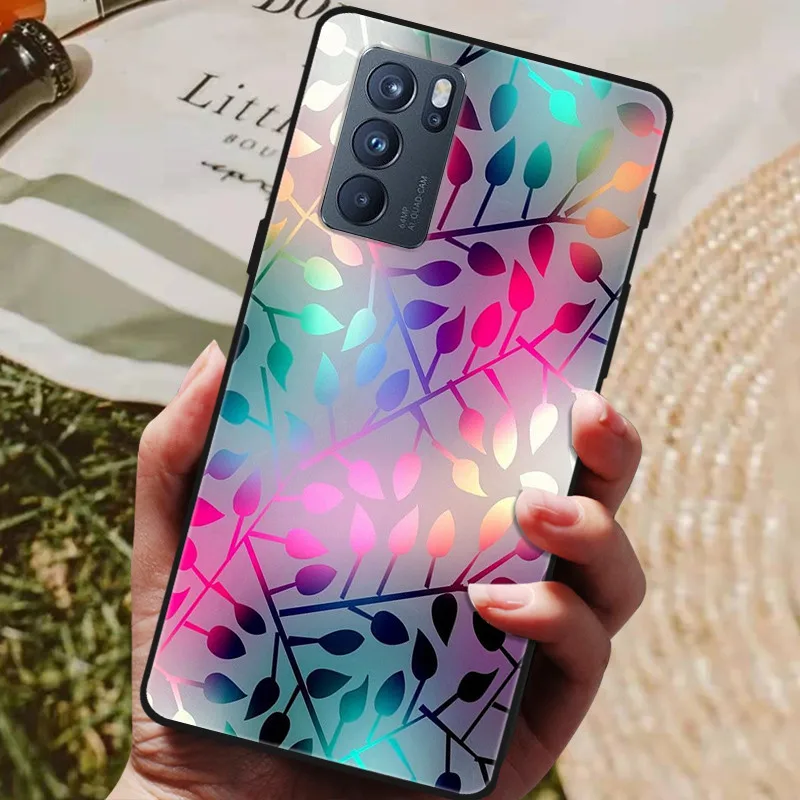 oppo phone cover For Oppo Reno 6 Pro 5G Case Reno6z Phone Cover Soft Silicone TPU Back Cases for Oppo Reno6 Pro 5G Case Coques Reno 6Z 6 Pro Plus cases for oppo cases Cases For OPPO