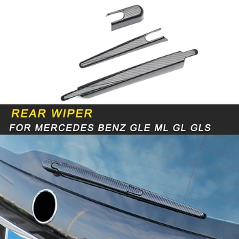 

Car Rear Windshield Wiper Cover Frame Trim Sticker Accessories For Mercedes Benz GLE W166 Coupe C292 2016-2018